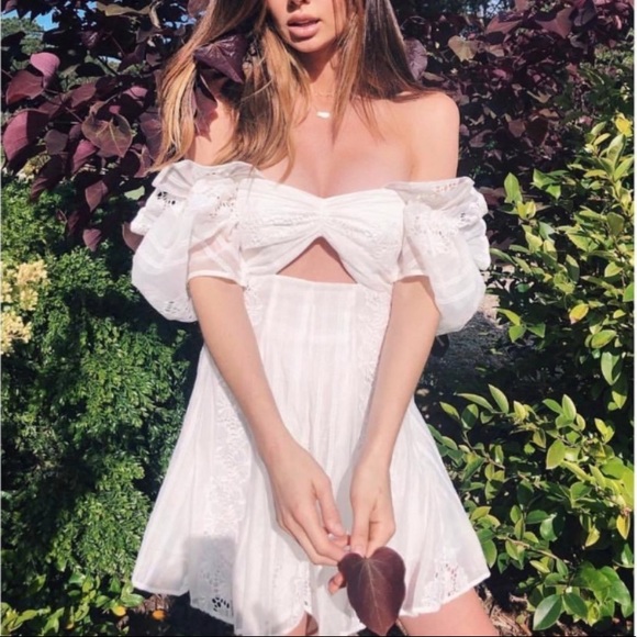 alice mccall sunday rose dress white